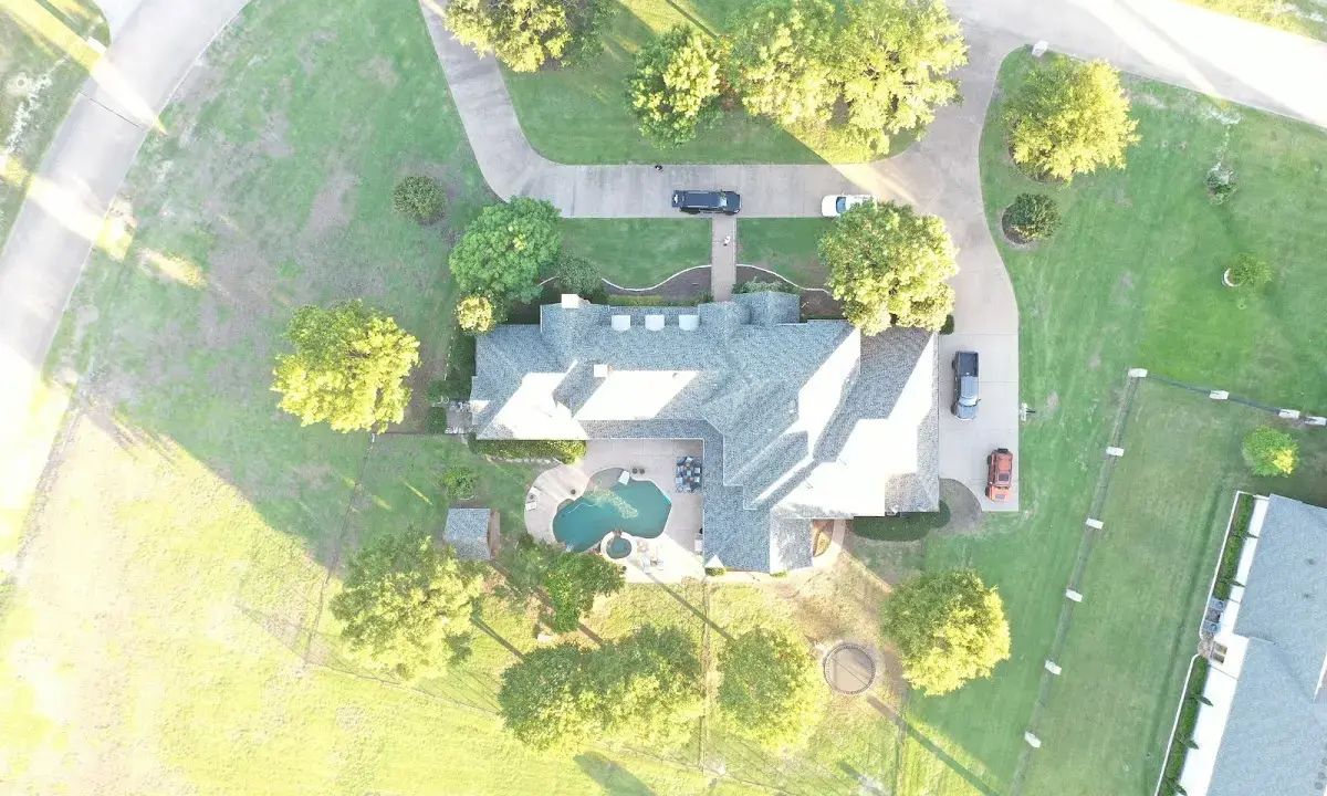 New shingle roof installation on a home in Meredith